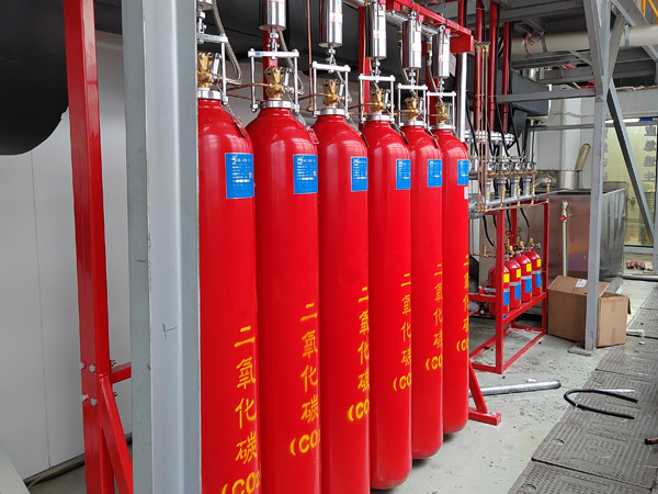 涂布生产线消防气体灭火系统，江南游戏为苏州新广益厂房安全保驾护航