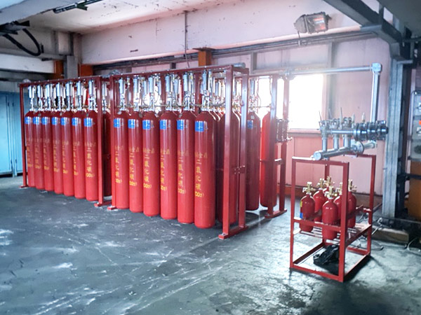 煤粉仓气体灭火系统，江南游戏保障通化钢铁矿业的消防安全